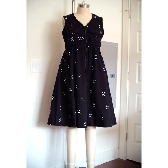 Happy Sad Gilet Dress Size Small - Picture 3 of 12